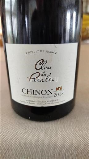 Loirevallei Chinon Clos Du Paradis 2018