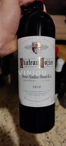 Bordeaux Saint-Émilion Grand Cru Grand Cru Château Rozier 2020