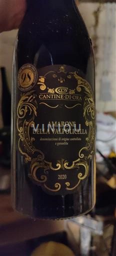 Veneto Amarone della Valpolicella Cantine Di Ora 2020
