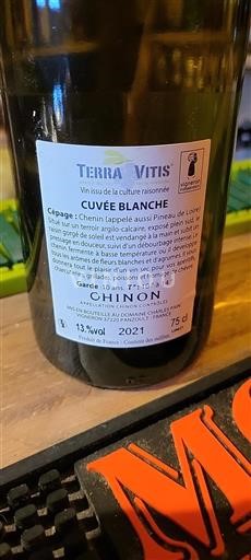 Loirevallei Chinon Charles Pain Blanche 2021