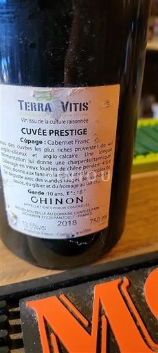 Valle del Loira Chinon Charles Pain Prestige 2018