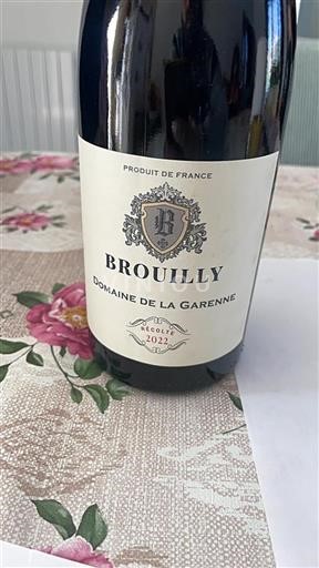 Beaujolais Brouilly Domaine La Garenne 2022