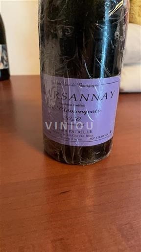 Borgogna Marsannay Grand Cru Domaine Sylvain Pataille En Cl%c3%a9mengeots 2020