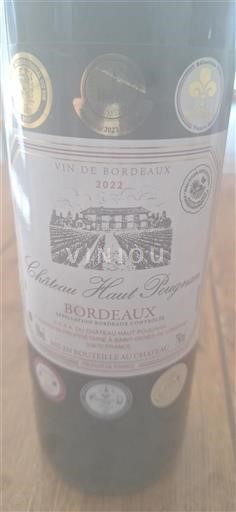 Bordeaux Château Haut Pougnan 2022