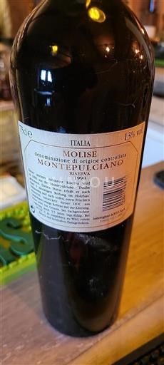 Molise Não especificado Riserva 1998
