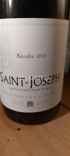 Vallée du Rhône Saint-Joseph Cave De Saint Desirat 2018