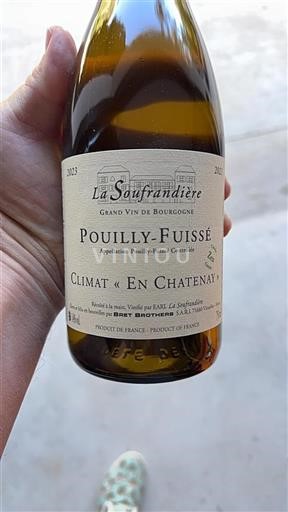 Borgogna Pouilly-fuissé La Soufrandière En Chatenay 2023