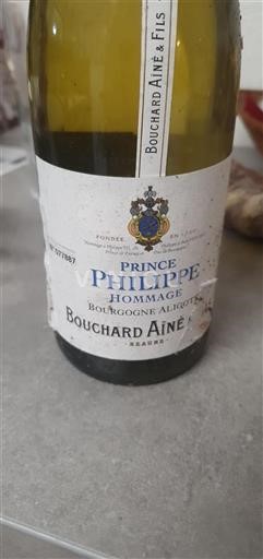Bourgogne Bourgogne Aligoté Bouchard Aîné & Fils Prince Philippe Hommage 2019