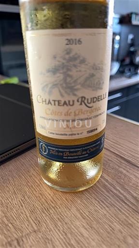 Lounais-Ranska Côtes-de-bergerac Château Rudelle 2016