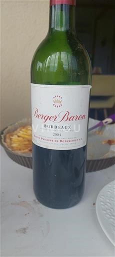 Bordeaux Berger Baron 2004