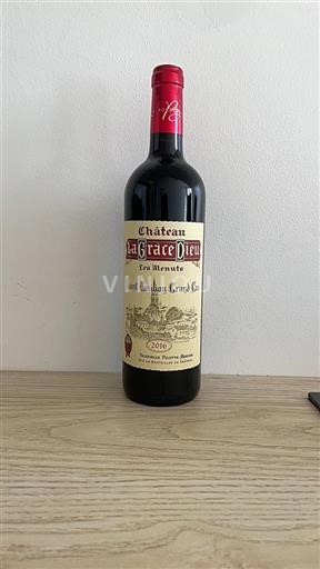 Burdeos Saint-Émilion Gran Cru Grand Cru Château La Grâce Dieu Les Menuts 2016