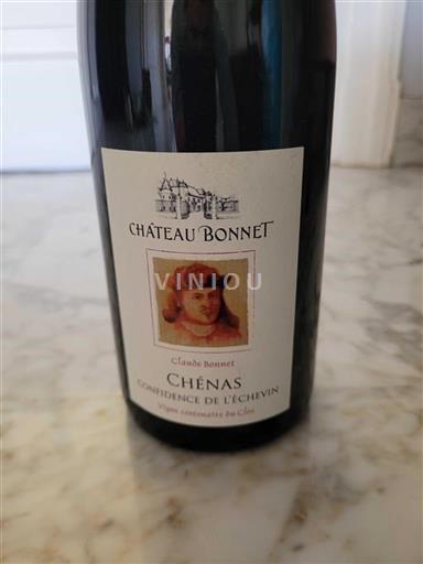 Beaujolais Chénas Château Bonnet Confidence de l'Échevin 2022