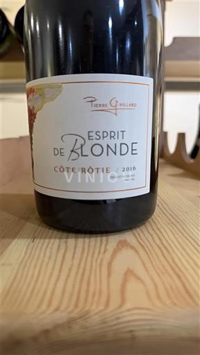 Údolí Rhôny Côte-rôtie Pierre Gaillard Esprit de Blonde 2016