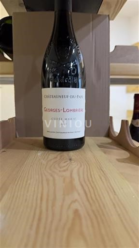 Valle del Rodano Châteauneuf-du-Pape Georges Lombriere Marie 2017