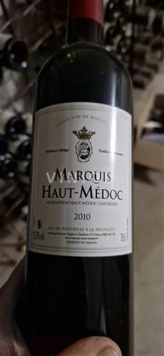 Bordeaux Haut-Médoc Marquis 2010