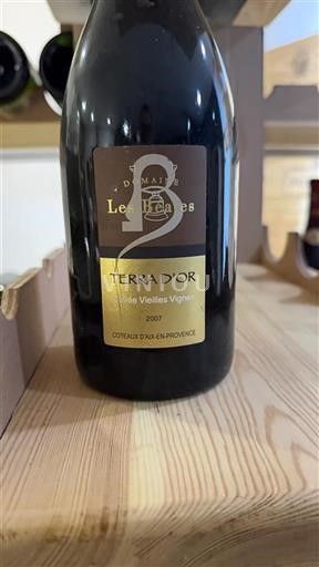 Vin Rouge sec Terra D'Or Cuvée Vieilles Vignes Domaine Les Béates 2007 France Provence Coteaux-d'aix-en-provence