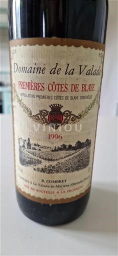 Bordeaux Unspecified Château La Valade 1996