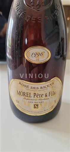 Champagne Rosé des Riceys Morel Père & Fils 1996
