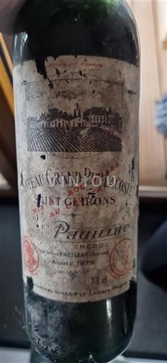Bordeaux Pauillac Grand Cru Château Grandpuylacoste Saint Guirons 1975