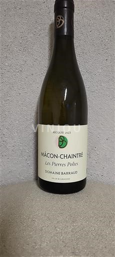 Borgogna Mâcon e Mâcon-Villages Domaine Barraud Les Pierres Polies 2023