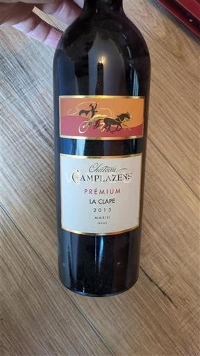 Languedoc La Clape Château Camplazens Premium 2013