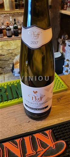 Alsace Alsace Grand Cru Grand Cru Pfaff Zinnkoepfle 2017