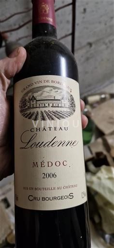 Bordeaux Médoc Cru Bourgeois Château Loudenne 2006