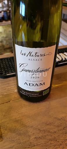 Alsacia Gewurztraminer Jean Baptiste Adam Les Natures 2020