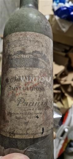 Bordeaux Pauillac Grand Cru Château Grandpuylacoste Saint Guirons 1973