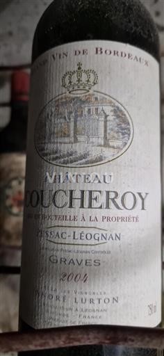 Bordéus Pessac-Léognan Château Coucheroy 2004