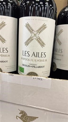 Bordeaux Bordeaux supérieur Grand Cru Château Moulin De Pillardot Les Ailes 2014