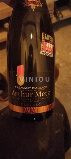 Elsass Crémant d'Alsace Arthur Metz Ohne Jahrgang