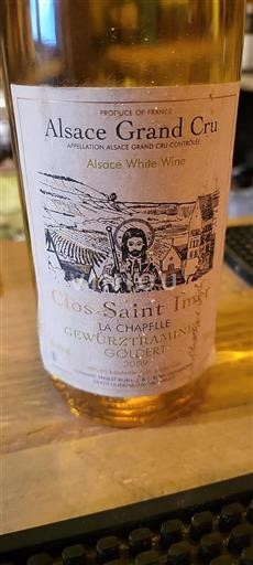 Alsace Alsace Grand Cru Grand Cru Domaine Ernest Burn La Chapelle 2009