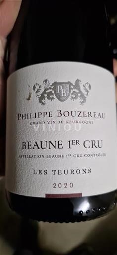 Borgogna Non specificato Premier Cru Philippe Bouzereau Les Teurons 2020