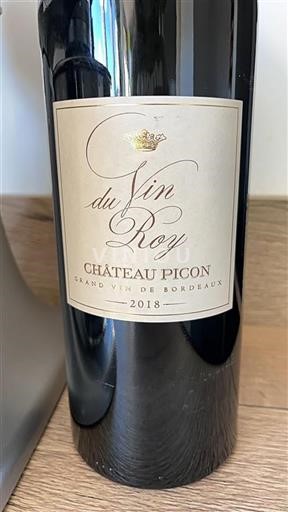 Bordeaux Ikke specificeret Château Picon du Vin du Roy 2018