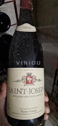 Rhônedalen Saint-Joseph Pierre Gonon 2005