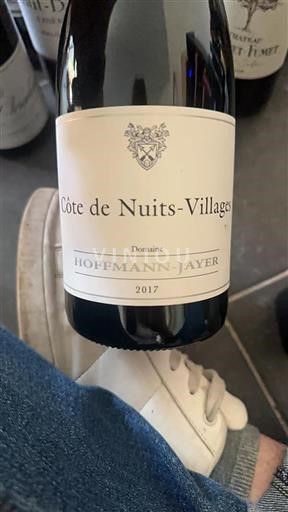 Borgogna Côte de Nuits Villages Hoffmannjayer 2017