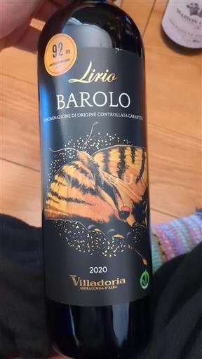 Piemonte Barolo Villadoria Lirio 2020