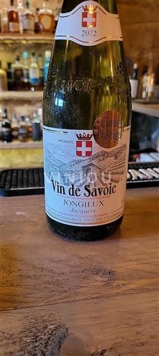 Vin Blanc sec Cuvée Prestige Les Fils De Claudius Barlet 2022 France Savoie et Bugey Jongieux