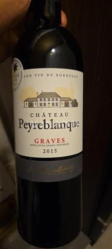 Bordeaux Graves Château Peyreblanque 2015