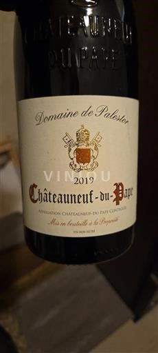 Rhône Valley Châteauneuf-du-Pape Domaine Palestor 2019