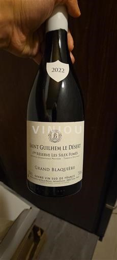 Languedoc-Roussillon Saint-Guilhem-le-Désert Grand Blaquière 1ère Réserve Les Silex Fumés 2022
