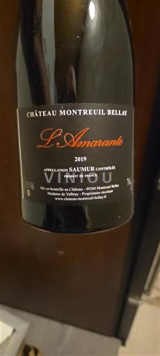 Údolí Loiry Saumur Montreuil Bellay L'Amarante 2019