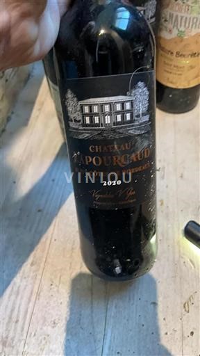 Bordeaux Bordeaux supérieur Château Capourcaud 2020