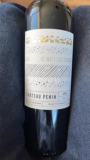 Bordeaux Château Penin Grande Sélection 2019