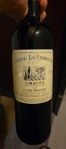 Bordeaux Graves Château La Perrucade Prestige 2018