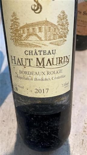 Bordeaux Château Haut Maurin 2017