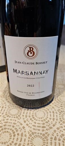 Bourgondië Marsannay Grand Cru Jeanclaude Boisset 2022