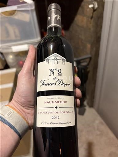 Bordeaux Haut-Médoc Château Fourcas Dupré N°2 de Fourcas Dupré 2012