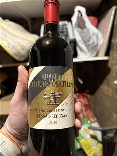 Bordeaux Pessac-Léognan Grand Cru Château Latourmartillac 2018